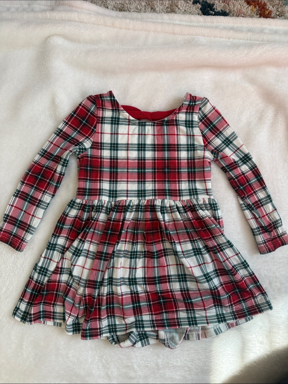 Little Sleepies Christmas Bodysuit Twirl Dress